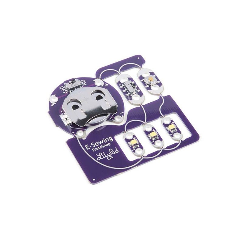 1 pcs : DEV-14546 - LILYPAD E-SEWING PROTOSNAP