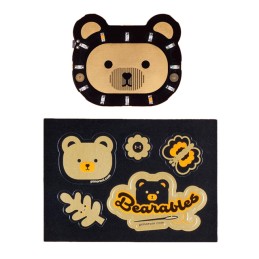 1 pcs : PIM315 - BEARABLES BEAR LED BADGE