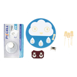 1 pcs : HRC-0001 - Happy Rain Cloud Solder Kit