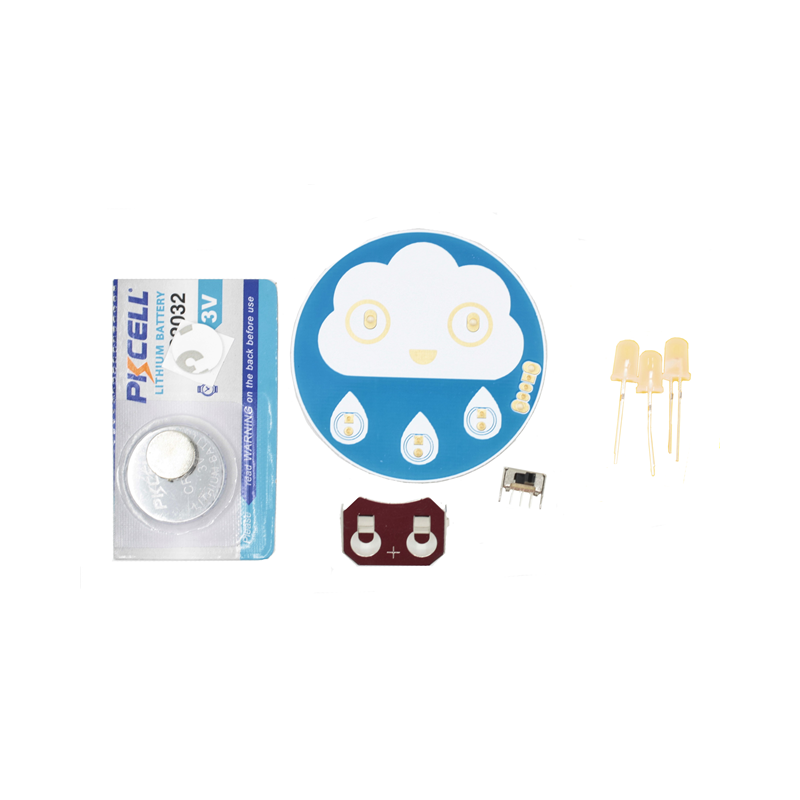 1 pcs : HRC-0001 - Happy Rain Cloud Solder Kit