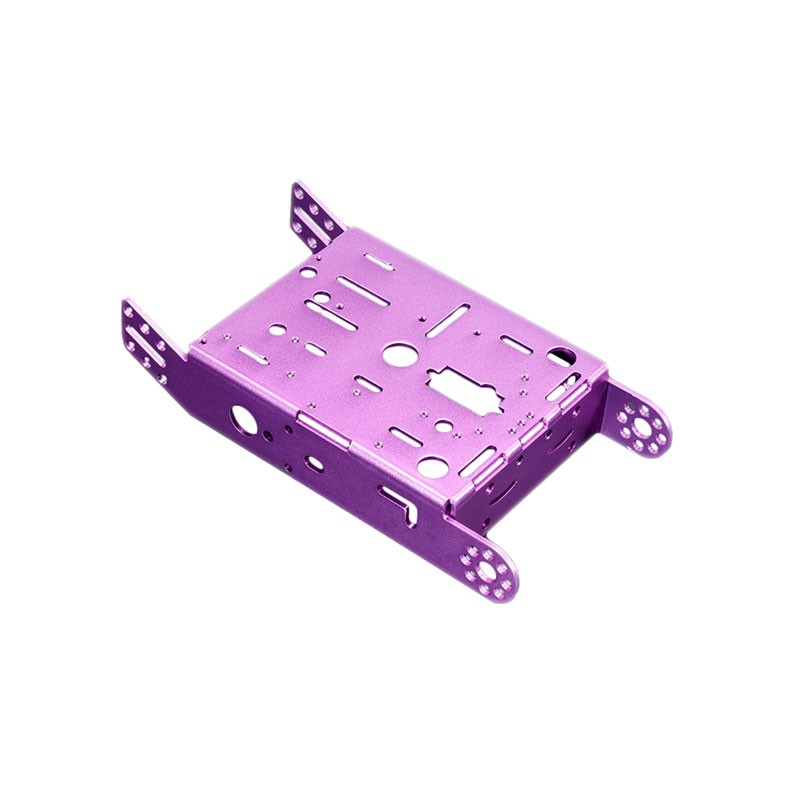 1 pcs : 3796 - PURPLE ALUMINUM CHASSIS