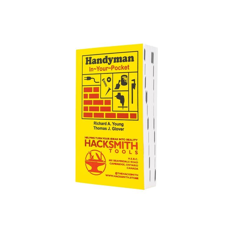 1 pcs : PRD-00031-001 - HANDYMAN POCKET BOOK (1ST EDITIO