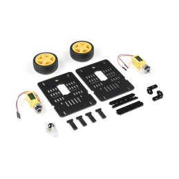 1 pcs : ROB-17279 - JETBOT CHASSIS KIT V2