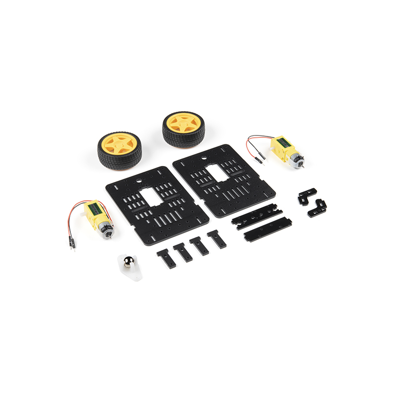 1 pcs : ROB-17279 - JETBOT CHASSIS KIT V2