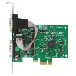 1 pcs - Brainboxes 2 Port PCIe RS422, RS485 Serial Card