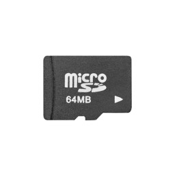 1 pcs : 5249 - 64MB MICRO SD MEMORY CARD