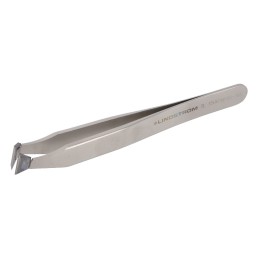 1 pcs - Lindstrom 115 mm, Tungsten, Angle, Tweezer