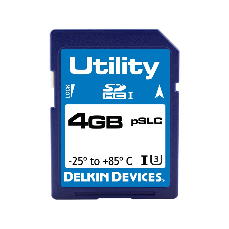 1 pcs : SF04APGJN-U3000-3 - 4GB PSLC SD CARD (-25C - +85C) S