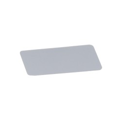 1 pcs : MP-254127-10-8A - LABEL METAL POLY 25.4X12.7MM