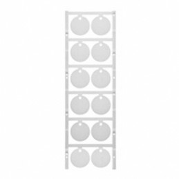 1 pcs : 1266120000 - LABEL ID/RATINGS 1.18'DIA WHITE