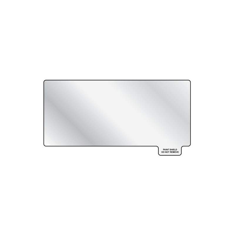 1 pcs : 596-00794 - PEEL-OFF PAINT SHIELD, UV STABLE
