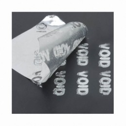 1 pcs : FMV02-3-5(25) - LABEL TAMPER PROOF 5'X3' SILVER