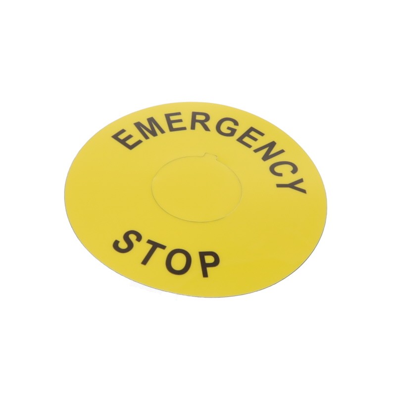 1 pcs : C350A8-30-ES - LABEL PANEL RAISED