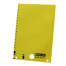 1 pcs : 0800460 - LABEL ID/RATINGS 0.79'X0.31' YLL