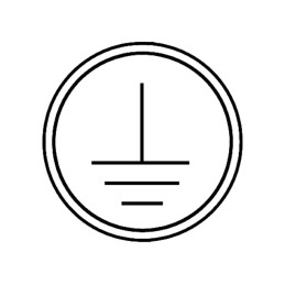 1 pcs : PESS-A-SS - LABEL ID RATINGS 0.49' BLCK/WHT