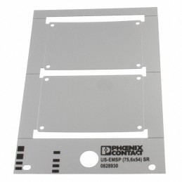 1 pcs : 0828930 - LABEL ID/RATINGS 2.95'X2.13' WHT