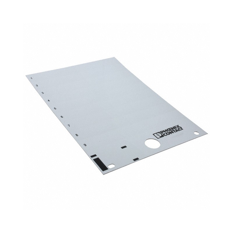 1 pcs : 0828803 - LABEL ID/RATINGS 1.93'X0.59' WHT