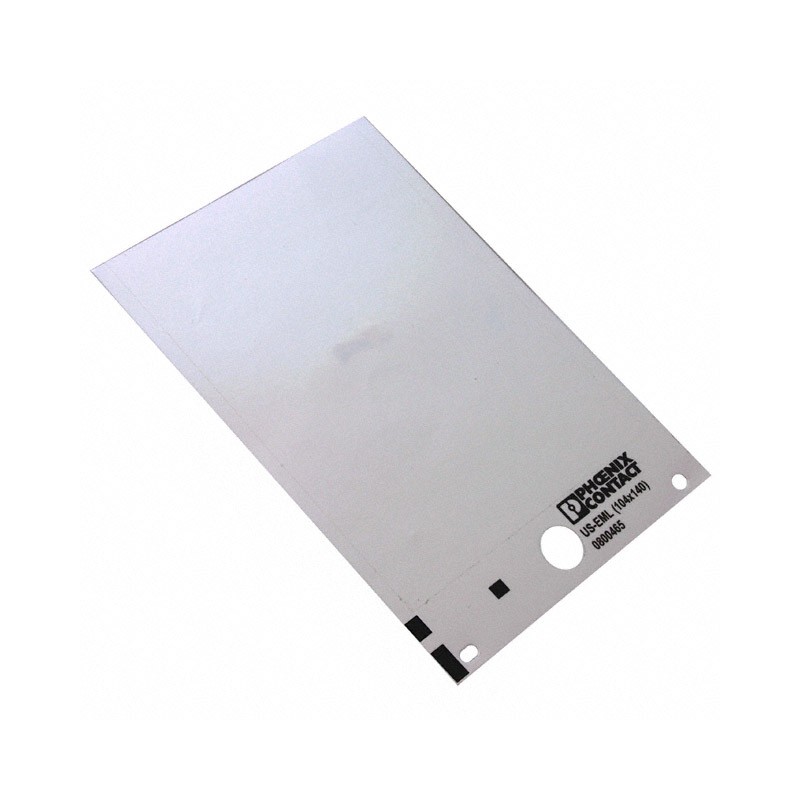1 pcs : 0800465 - LABEL CARD 104 X 140 WHITE