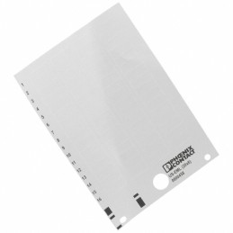 1 pcs : 0800458 - LABEL CARD 20 X 8 WHITE