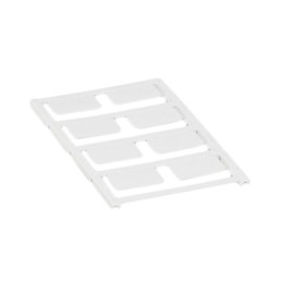 1 pcs : 0827894 - LABEL ID/RATINGS 1.06'X0.59' WHT