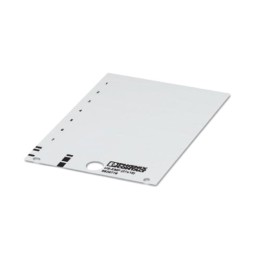 1 pcs : 0829435 - LABEL ID/RATINGS 0.98'X0.24' WHT