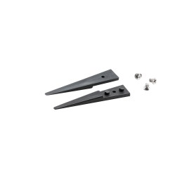 1 pcs - ideal-tek PEEK, Flat, Rounded, ESD Tweezer Tips