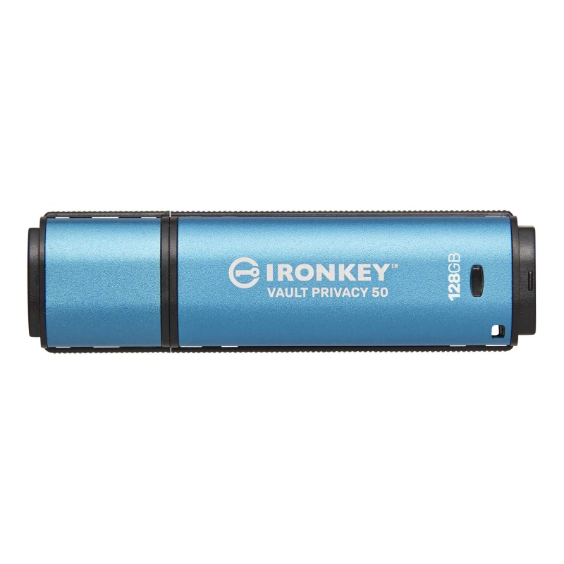 1 pcs - Kingston IronKey Vault Privacy 50 128 GB USB 3.2 USB Stick
