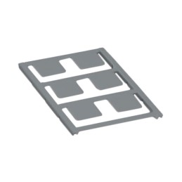 1 pcs : 0825465 - LABEL ID/RATINGS 0.87'X0.87'