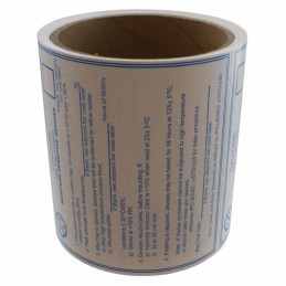 1 pcs : 113LABEL - LABEL MOISTURE WARN 4'X4' 100PC