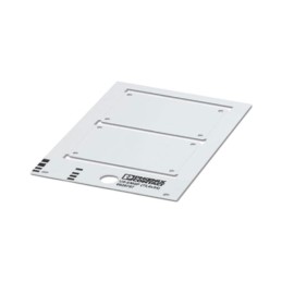 1 pcs : 0828786 - LABEL ID/RATINGS 1.97'X1.18' WHT