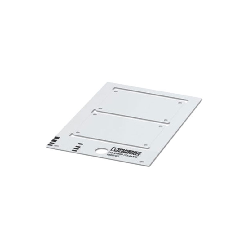 1 pcs : 0828786 - LABEL ID/RATINGS 1.97'X1.18' WHT