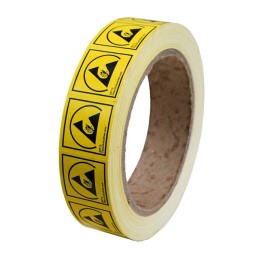 1 pcs : 06713 - LABEL ESD/STATIC 1'X1' 1000PC