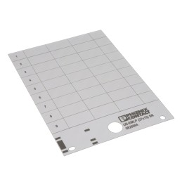 1 pcs : 0828894 - LABEL CARD SILVER