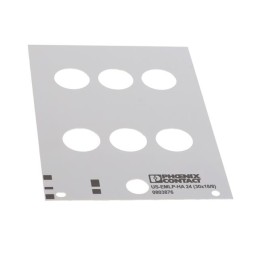 1 pcs : 0803876 - PLASTIC LABEL WITH BORE HOLE CAR