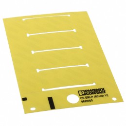 1 pcs : 0828905 - LABEL CARD YELLOW