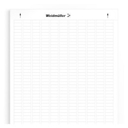 1 pcs : 1686361044 - LABEL ID/RATINGS 0.6'X0.24' WHT