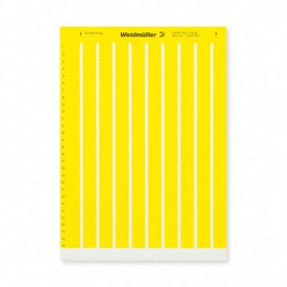 1 pcs : 1724151687 - LABEL ID/RATINGS 0.7'X0.35' YLLW