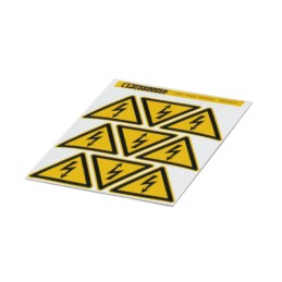 1 pcs : 0830434 - LABEL ELECTRL WARN 1.97'X1.97'