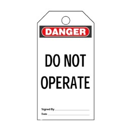 1 pcs : PVT-41 - TAG ELECTRL WARN 5.75'X3' 5PC