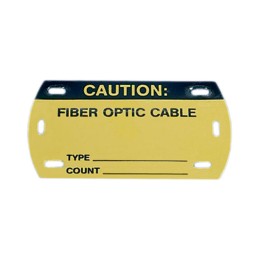 1 pcs : PST-FO - TAG ID/RATINGS 3.5'X2' BK/YL 5PC