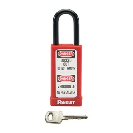 1 pcs : PSL-8-LB - RED 3.00 LONG BODY PADLOCK