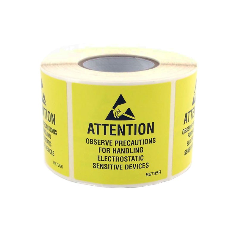 1 pcs : B6735R - B6735R BRIGHT YELLOW SELF ADHESI