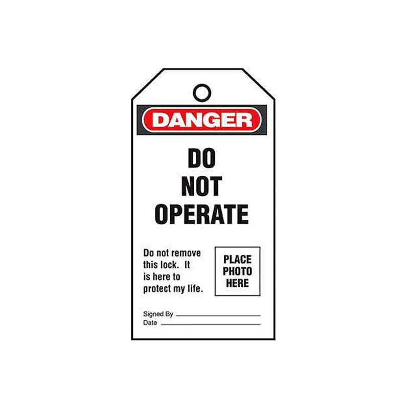 1 pcs : PST-3 - TAG ID/RATINGS 5.75'X3' 5PC