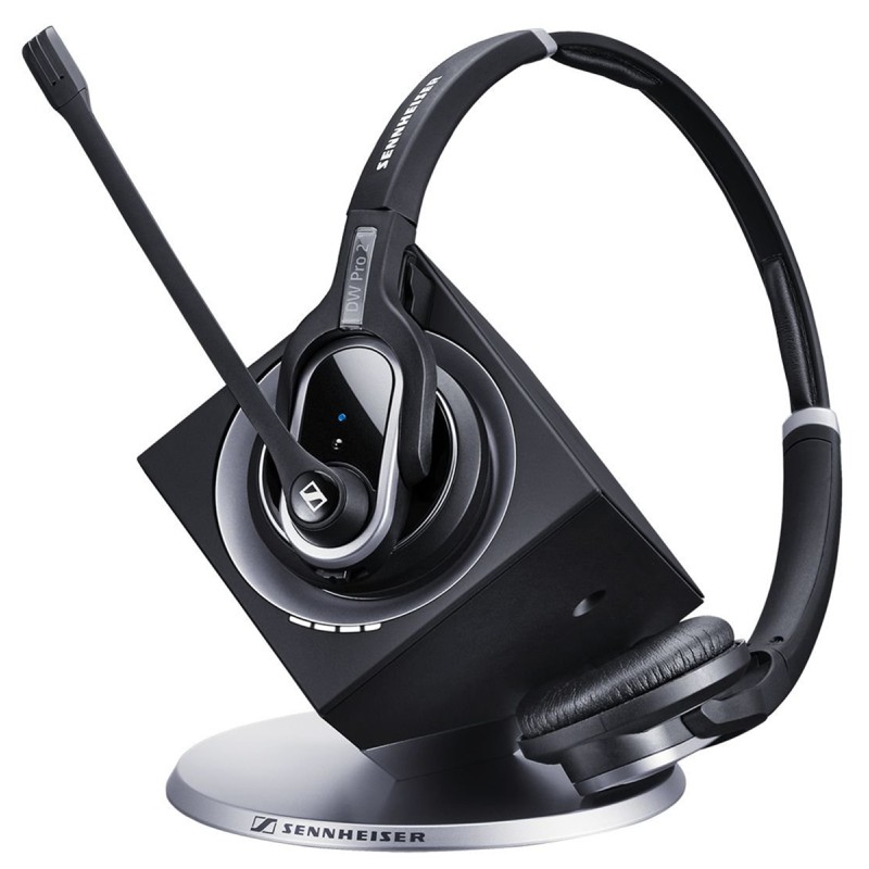 1 pcs - Sennheiser DW Pro 2 Black Wireless DECT On Ear Headset