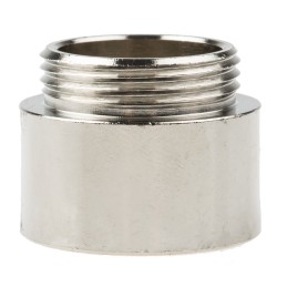 5 pcs - Lapp Cable Gland Adaptor, PG16 Exterior Thread, M25 Interior Thread, Nickel Plated Brass, SKINDICHT Series