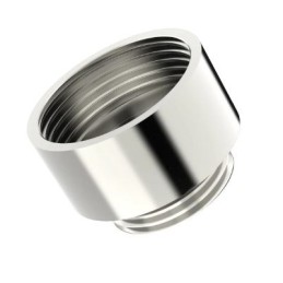 5 pcs - Lapp Cable Gland Adaptor, PG16 Exterior Thread, M25 Interior Thread, Nickel Plated Brass, SKINDICHT Series