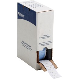 1 pcs - Brady B-342 PermaSleeve White Heatshrink Labels, 13.08mm Width, 8.51mm Height, 2000 Qty