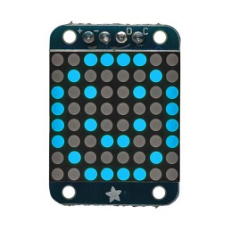 1 pcs : 959 - ADDRESS LED MATRIX I2C BLUE