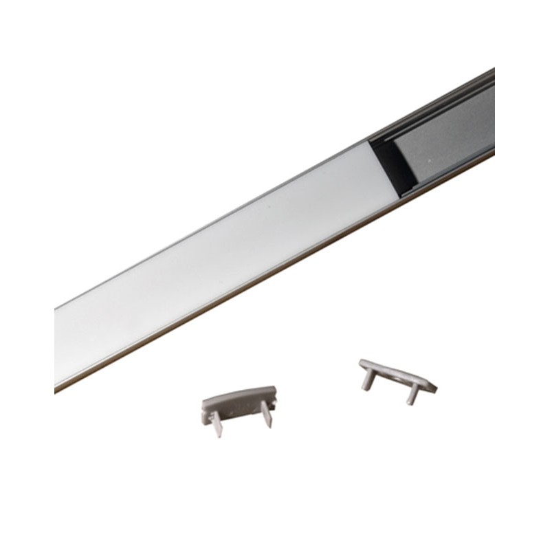 1 pcs : ZFC-171000-PCMW - 1 METER LED CHANNEL WITH WHITE D