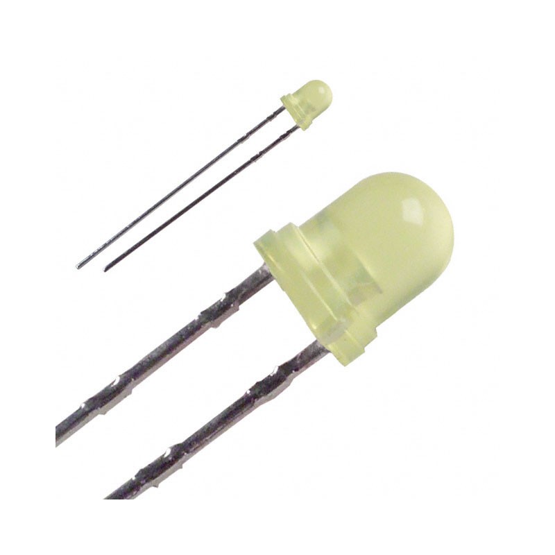 1 pcs : SLR-332YC3F - LED YELLOW CLEAR T-1 T/H